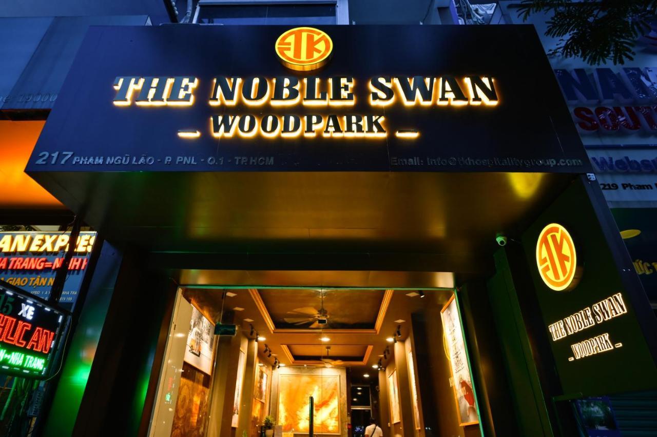 The Noble Swan Wood Park Hotel Ho Chi Minh-staden Exteriör bild