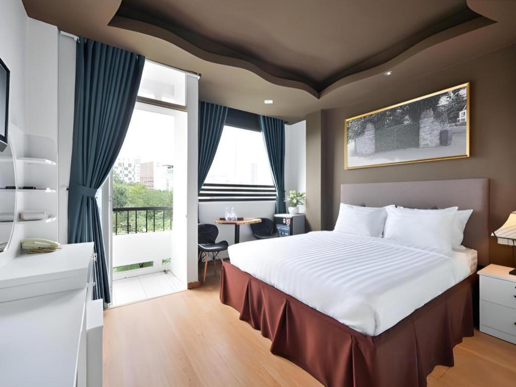 The Noble Swan Wood Park Hotel Ho Chi Minh-staden Exteriör bild