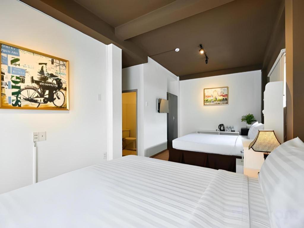 The Noble Swan Wood Park Hotel Ho Chi Minh-staden Exteriör bild